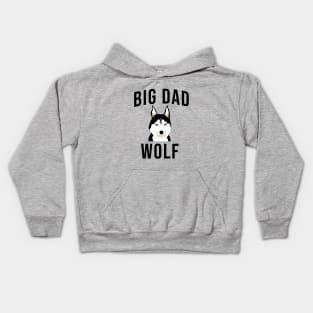 Big dad wolf Kids Hoodie